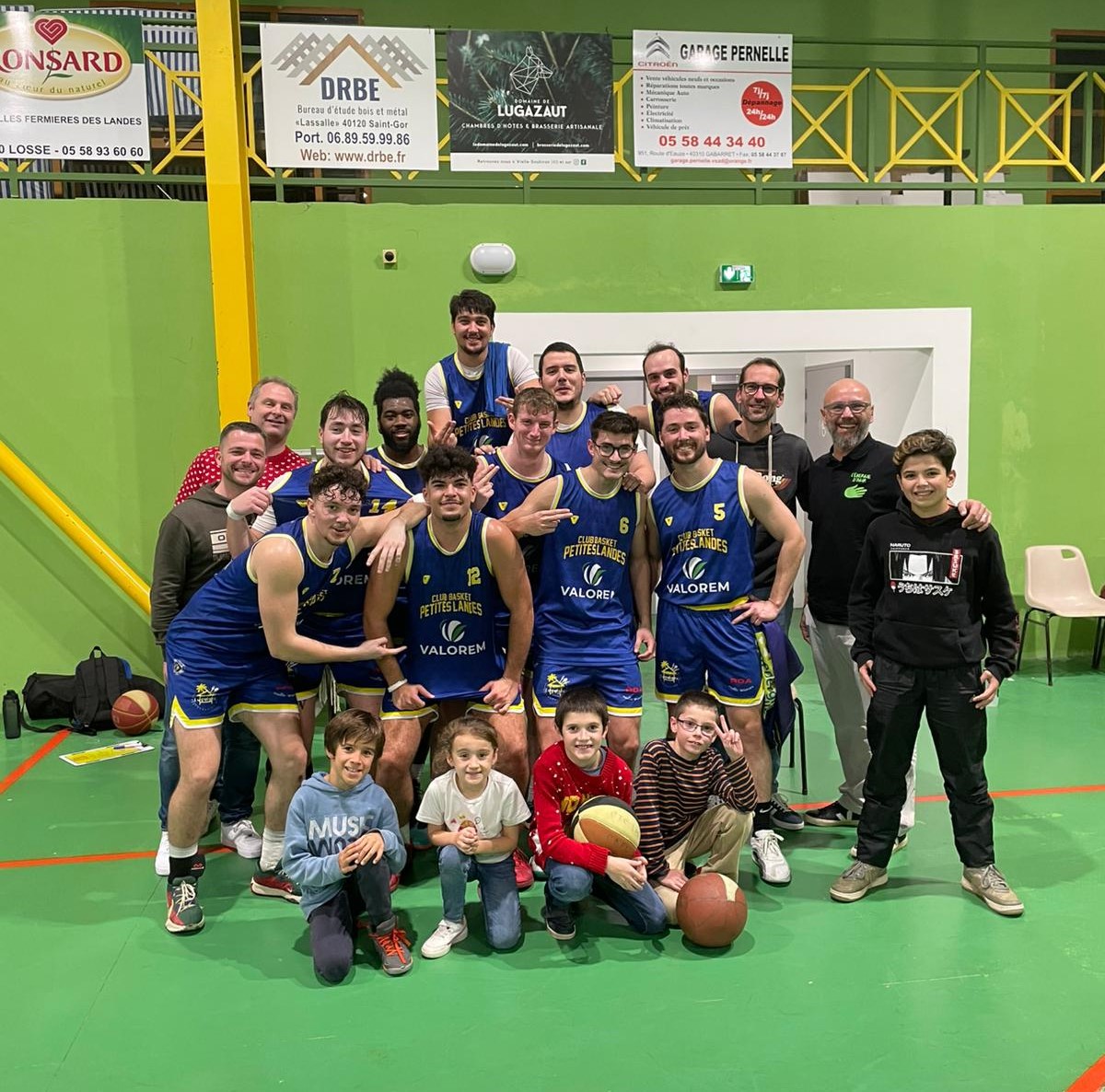 VALOREM soutient le Club de Basket des Petites Landes !